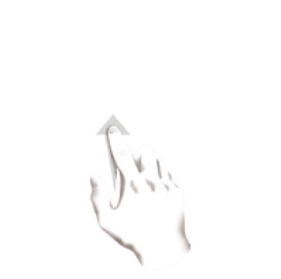Swipe vertically